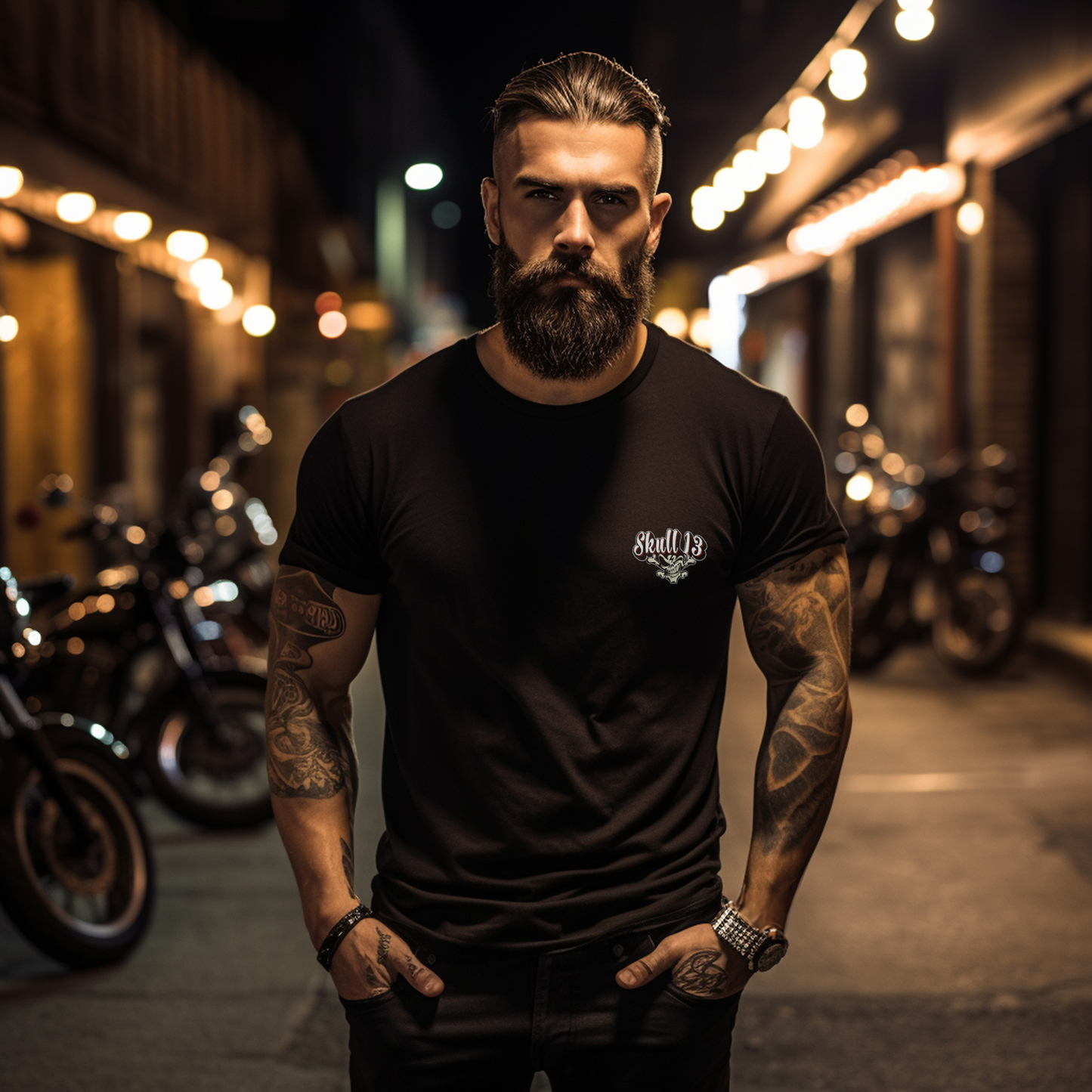 Skull 13 Classic - Premium T-Shirt