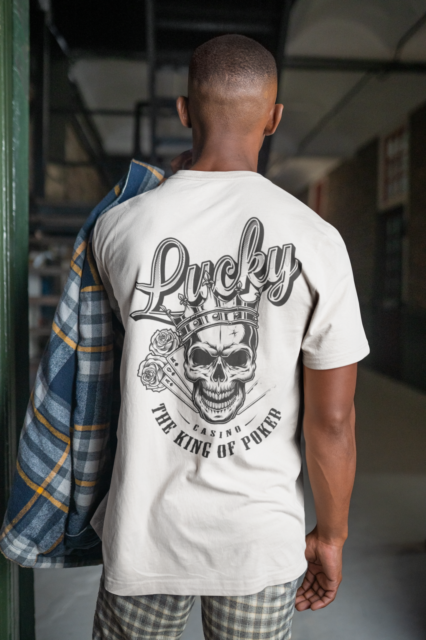 Skull 13 - Lucky  Oversized Shirt